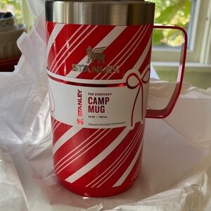 Stanley 24 oz Candy Cane Camp Mug